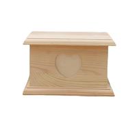 YENVWG Memorial Dog Urns Pet Cremation Ashes Box With Photo Frame Pet Memory Keepsakes Wooden Urns Box For Small Animals