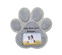 YENVWG Pet Garden Memorial Stone Sympathy Picture Frame Dog Or Garden Stepping Stone Memorial Gifts