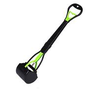 YENVWG Portable Non-Breakable Pet Pooper Scooper For Dogs With Foldable Long Handle Walk Dog For Easy Pick Up For Grass Gravel