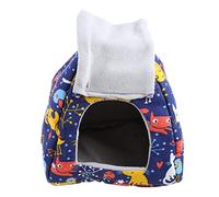 YENVWG Warm Bird Nest Winter Bed House Shed Hanging Hammock Cage Tent Plush Hideaway For Hamster Small Pet Parrot S/L