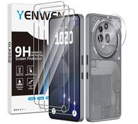 Yenwen Screen Protector for Nothing Phone 3a Pro for Tempered Glass, Pack of 3 Screen Protectors with 2 Pieces Camera Protection, 9H Hardness Protective Glass Screen Mobile Phone Film HD Clear