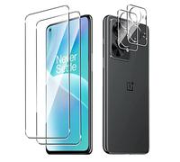 Yenwen Screen Protector for OnePlus Nord 2T 5G for Tempered Glass, Pack of 2 Screen Protectors with 2 Pieces Camera Protection, 9H Hardness Tempered Glass Screen Protector Anti-Scratch Protective