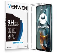 Yenwen Screen Protector for OPPO A80 5G for Tempered Glass, Pack of 2 Tempered Glass Screen Protectors with 2 Camera Protection, 9H Hardness Protective Glass Anti-Scratch Glass Mobile Phone Film HD