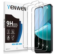 Yenwen Tempered Glass for Xiaomi Redmi 15C / POCO C85, 3 Pieces 9H Hardness, Anti Scratch HD Clear Screen Protector for Redmi 15C/POCO C 85