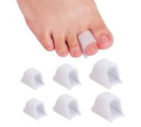 Yeomju Hammer Toe Correction Set, Toe Separator for Hallux Valgus, 6 Pieces in Three Sizes, Comfortable Support for Foot Alignment and Pain Relief