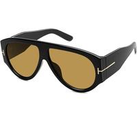 Yeooa Women's & Men's Cute Funky Cool Oversized Retro Sunglasses - Big Retro 70's & 80's Flat Top Sunglasses (Black, One Size)