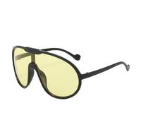 Yeooa Women's Square Retro Shield Sunglasses (UV Protection, Water Resistant, Full Frame, Unisex-Adults)