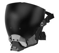 Yeory Anti-Fog Cyberpunk Mask, Breathable Detachable Cool Mask Full Face, Cosplay Mask with Adjustable Band for Movie Props Party Outdoor Activities, Cosplay Mask