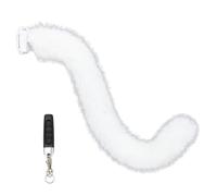 Yeory Cat Tail Cosplay, Remote Control Tail 28", 3 Modes Electric Furry Moving Type-C, Wagging Costume Accessory