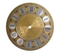 Yeory Clock Face, 7-Inch Vintage Wall Clock Face Dial, Aluminium Plates, Replacement Faces for Crafts, DIY Quartz Projects, Plates