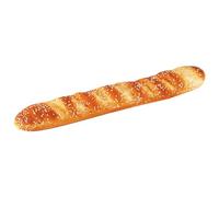 Yeory Fake Bread 18.9'' Fake Food PU Artificial Food for Display Style 1 Artificial Bread Realistic French Bread Loaf Pretend Play Prop Artificial Bread Food Photography Prop Kitchen Decoration