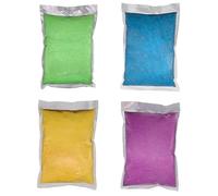 Yeory Fluorescent Powder, Glow in the Dark Sand 4 Bags, Night Glow Powder 10g/Bag, Glitter Sand Art, Decorative Gravel for Home