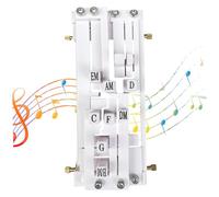 Yeory Guitar Chord Presser with 8 Common Chords Guitar Chord Trainer with Instruction & Score Finger Guitar Accessories Guitar Learning Tools