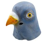 Yeory Pigeon Mask, Latex Full Head Bird Mask With Air Holes, Pigeon Halloween Costumes For Halloween Costume Party Cosplay