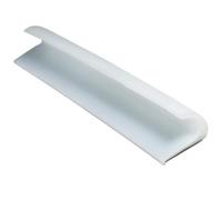 Yeory Rv Rain Gutter, 20FT Plastic Door Rain Drip Guard, J Shape Self Adhesive Roof Rain Diverter for Vehicle Truck Rv Boat Car Van Door Motorhome, Door Rain Drip Guard