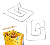 Yeory Spiral Hanger for Sheets Dryer Hanger 2PCS Stainless Steel Spiral Drying Hanger Foldable Square Blanket Quilt Drying Rack Space Saving for Laundry Clothes Drying Racks
