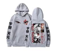 YEOSEA Demon Slayer Anime Zip Hoodie | Long Sleeve Retro Streetwear Jacket for Men & Women | Manga Inspired Design (YN13166,L)
