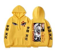 YEOSEA Demon Slayer Anime Zip Hoodie | Long Sleeve Retro Streetwear Jacket for Men & Women | Manga Inspired Design (YN13164,S)