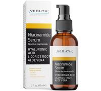 YEOUTH Niacinamide Serum for Face 10% with Hyaluronic Acid and Aloe Vera, Hydrating B3 Face Serum for Women and Men, Enhances the Look of Even-Toned Skin 60ml