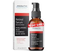 YEOUTH Retinol Serum for Face with Hyaluronic Acid & Vitamin E, Hydrating Retinol for Face, Night Serum Suitable for All Skin Types 60ml