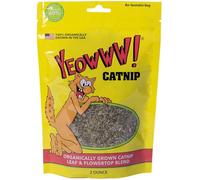 YEOWWW! Catnip 2-Ounce Re-Sealable Bag Organic Grown Catnip Leaf Flower Blend