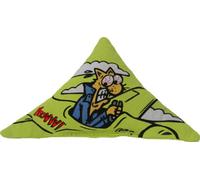 YEOWWW Catnip Green Purrr!-Muda Triangle 100% Catnip Filling
