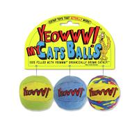 Yeowww My Cat Balls 3 Piece Cat Toy