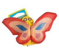 YEOWWW organic very strong crinkle catnip cat toy (1 x Red L6cm H 7cm)