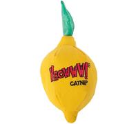 YEOWWW! Sour Pusss! Lemon Cat Toy - 100% Organic Catnip-Filled, Durable Cotton, No Fillers, Natural Dye, Long-Lasting, USA Grown Catnip, Fun Chew and Play Toy for Cats
