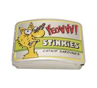 YEOWWW! Stinkies Catnip Sardines 4 PACK Pure Leaf and Flowertop 3 per Tin