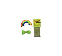 YEOWWW Very Strong Organic Catnip Cat Toys (1x Rainbow 1x Catnip 1x Stinkie)
