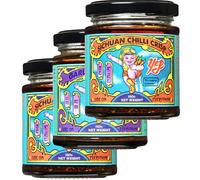 Yep Kitchen Start Here Chilli Oil Bundle 3 x 160g | Sichuan Crispy Chilli Oil & Garlic Chilli Oil | Award-Winning Flavour | Perfect for Noodles, Dumplings, Eggs & More | Authentic Sichuan Recipe