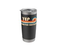 YEP Retro 70s 80s Sunset Stripe Stainless Steel Insulated Tumbler