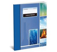 Yeplan Lab Notebook Chemistry Laboratory Notebook for Science Students and Researchers - 101 Pages, 8 x 10 Inch - Perfect Bound Composition Book for Scientific Experiments, and Research Documentation