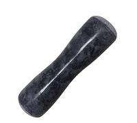 Yepmlrt Black Granite Pestle Replacement (Marble, Polished, Crushed Surface at Both Ends)