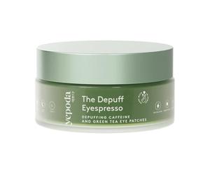 Yepoda The Depuff Eyespresso, Depuffing Caffeine & Green Tea Eye Patches, Reduce Puffiness & Rejuvenates Tired Under Eye Area, Vegan Korean Eyepatches for All Skin Types, 60 pcs / 90 g