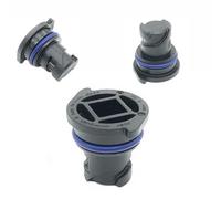 YEPREM 55501526 Oil Drain Plug Installation Replace Tools Pan Plastic Screw 55498782 12691192 12713651 for Bul/ck Chevy Cadl/llac 2.0T CT4 XT6 LTG/LSY Car Engine Black O-ring 19-21 Engine Parts Plugs