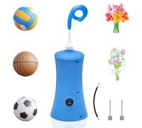YEPVIE Electric Balloon Pump UK, 30W Power 220V-240V Professional Inflator Pump for Long Balloons & Sports Balls, Portable Balloon Blower Machine Pump for Party, Birthday, Wedding Activity Decoration