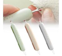 YEQIN 3PCS 2 in 1 Needle Threader Seam Ripper, Upgraded Thread Seam Ripper Needle Threading and Seam Remover Seam Ripper Tool Needle Threaders for Hand Sewing Knitting Craft Quilting Supplies