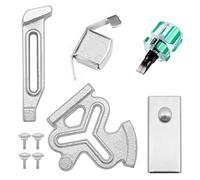YEQIN Magnetic Seam Guide and Plum Blossom Positioning Gauge for Sewing Machine | with 4 Pieces Screws | 5 Pieces Sewing Machine Accessories for Beginners & Professionals