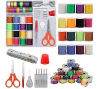 YEQIN Sewing Kit, 42 Premium Sewing Supplies Portable Sewing Supplies Accessories Contains Thread, Needle, Scissors, Measure Tape, for Mom Grandma Friend Adults Beginner Traveler