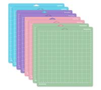 Yeqqzq 8 Pcs Cutting Mat, 12"x12" Thickened Self Healing Cutting Mat for Cricut Maker and Explore Cutting Machines