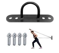 Yeqqzq Battle Rope Anchor, Wall and Floor Anchor/Mount/Bracket Suspension Straps, Wall Anchor Point for Resistance Trainer, Strength Training Systems, Yoga Swings Hammocks