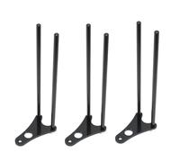 yeraa 3 x Aluminium Alloy Carp Fishing Anti-Fall Bars for Bite Alarms Windproof Anti-Fall Bar Carp Fishing Equipment