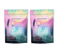 Yerba Instant Mate Tea | 60 Pack Yerba Magic Weight Loss Teas | 4 in 1 Mate Drink Tea Bags with Prebiotics Probioticss | Peachs Mango Yerbas Magic Detox Teas Supplements Powder for Gut Health