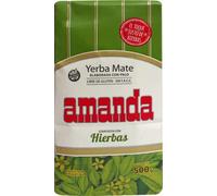 Yerba Mate Amanda Herbal 500g (Compuesto Herbal)