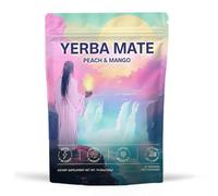 Yerba Mate Peach Mango Tea - Super Calm Yerba Mate - Low Sugar Content, Clean Energy with No Crash - Stay Refreshed and Focused Throughout the Day - Ideal for Health Enthusiasts - 30 Servings