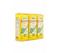Yerba Mate Playadito Original 1 kg, Pack of 3 - Argentina Loose Leaf Matte Blend With Stems and Leaves, Argentinian Tea