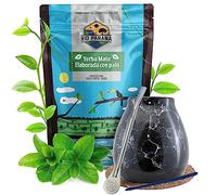Yerba mate Rio Parana set with accessories | Traditional Elaborada con Palo | Calabash, bombilla and accessories | Argentinian yerba mate | Yerba mate tea | Natural caffeine | 500g | 0,5kg