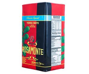 Yerba Mate Tea Rosamonte Elaborada Suave Despalada Yerba Argentina 500g - 1kg